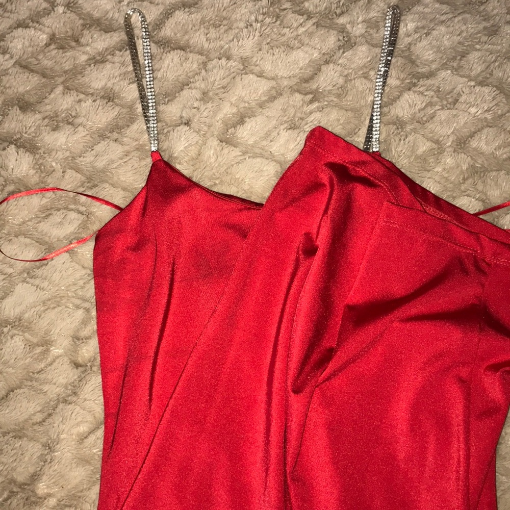Red dress